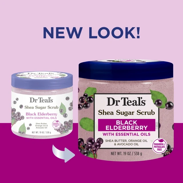 DRT SUGAR SCRUB BLK ELD.BERRY