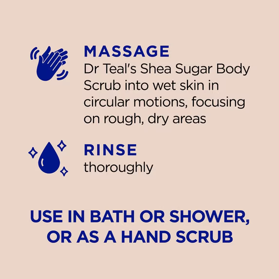 DRT BODY SCRUB SHEA BUTTER AND ALMOND OIL