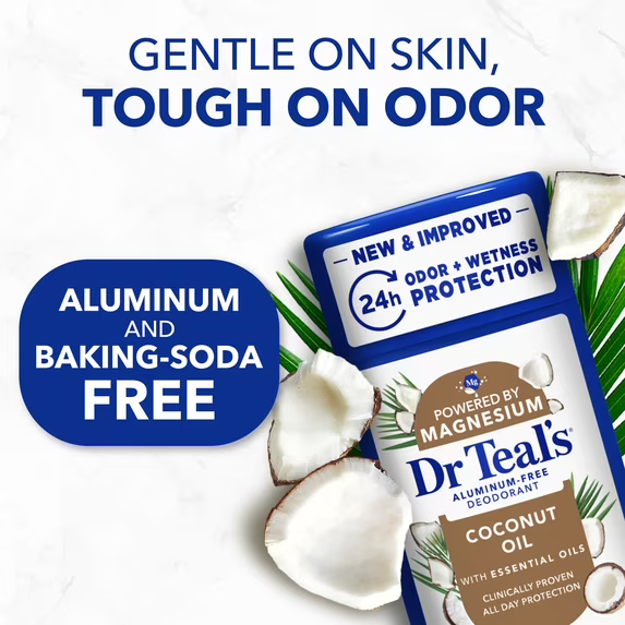 DEO DR TEALS STICK COCONUT