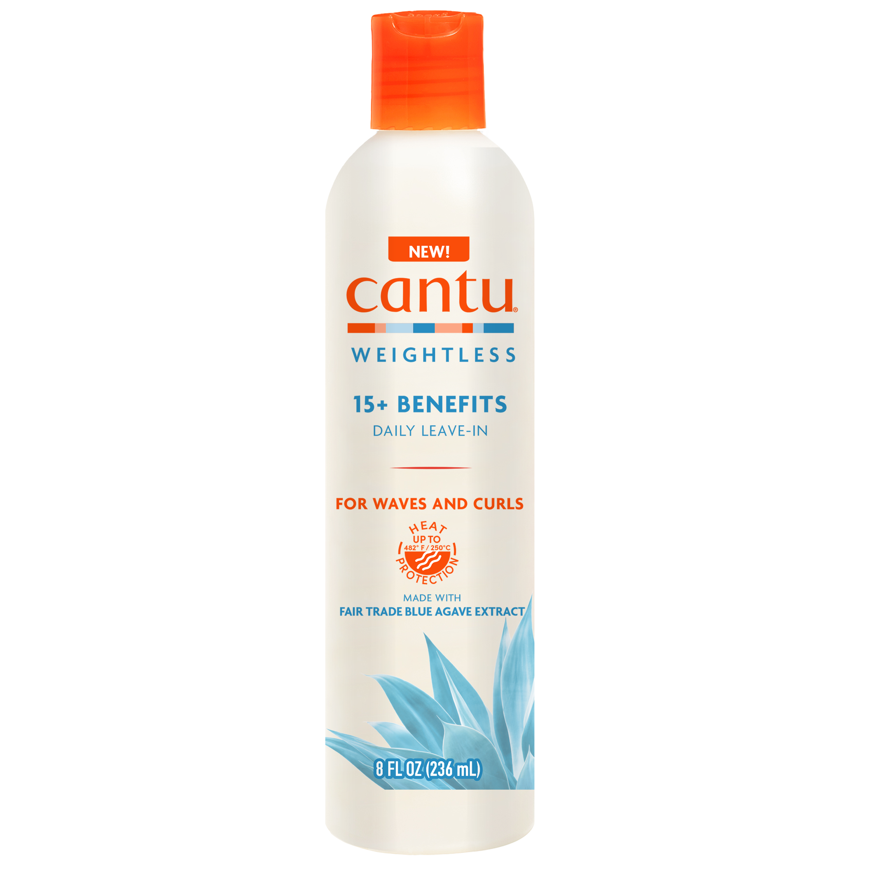 CANTU WEIGHTLESS DAILY LEAVE-IN CONDITIONING CREAM FOR WAVES & CURLS