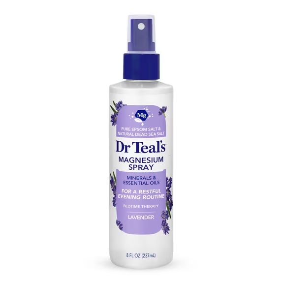 DR TEAL'S SOOTHE & SLEEP MAGNESIUM SPRAY WITH LAVENDER ESSENTIAL OIL