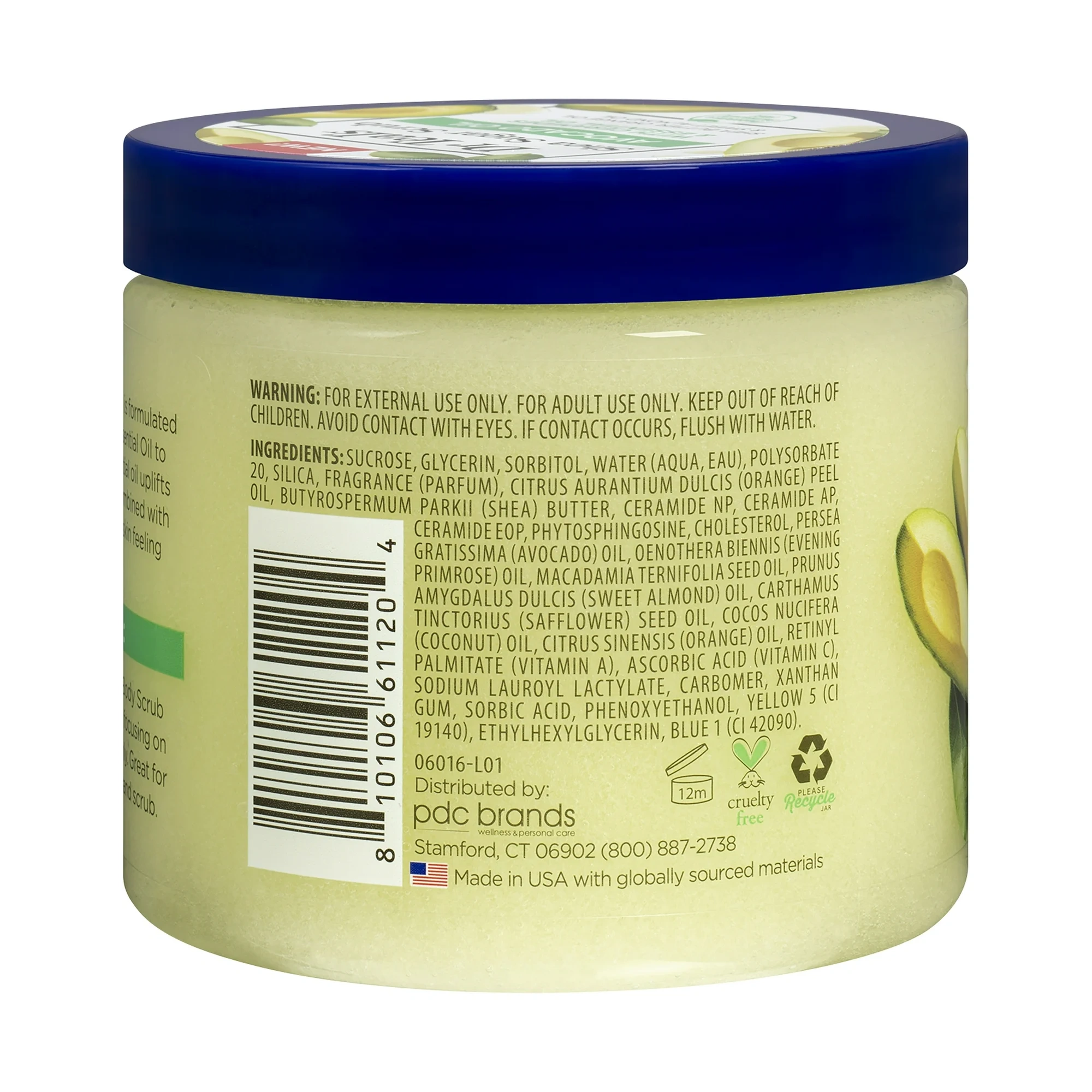 DRT SUGAR SCRUB AVOCADO