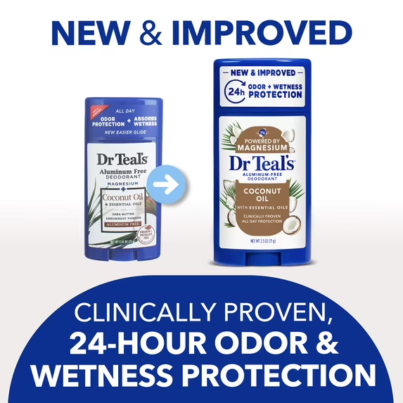 DEO DR TEALS STICK COCONUT