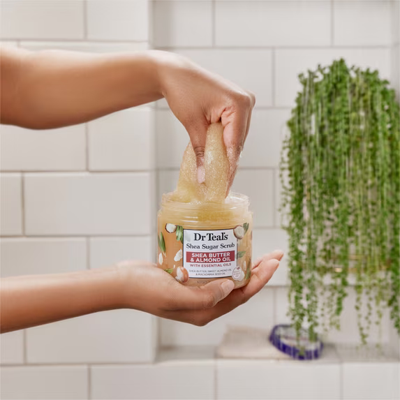 DRT BODY SCRUB SHEA BUTTER AND ALMOND OIL