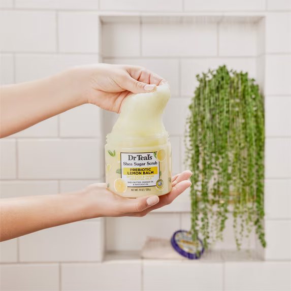 DRT BODY SCRUB PREBIOTIC LEMON BALM