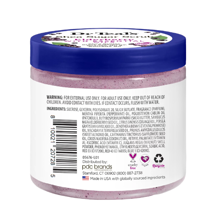 DRT SUGAR SCRUB BLK ELD.BERRY