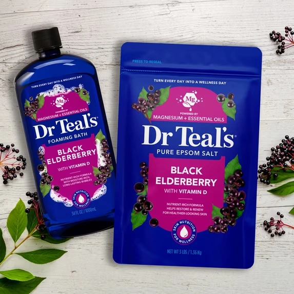 DRT FOAMING BATH BLACK ELDERBERRY